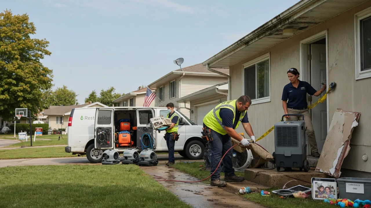 Water Damage Restoration in Racine, OH near me